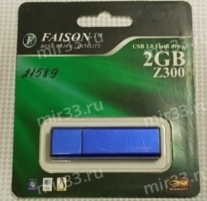 Флеш-накопитель 2Gb Faison Z300 Blue