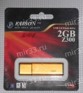 Флеш-накопитель 2Gb Faison Z300 Gold