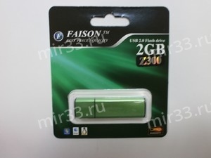 Флеш-накопитель 2Gb Faison Z300 Green