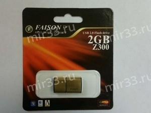Флеш-накопитель 2Gb Faison Z300 mini Gold