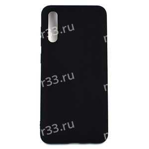 Чехол силиконовый  для SAMSUNG Galaxy A50, цвет: чёрный