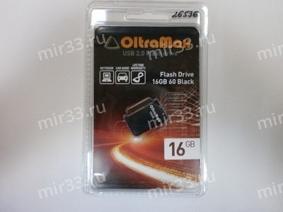 Флеш-накопитель 16Gb OltraMax USB 2.0 60 Mini Black