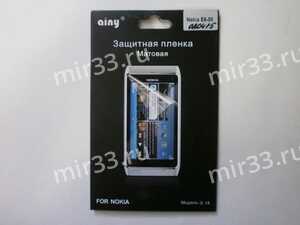 Плёнка на дисплей Ainy для Nokia E6 матовая