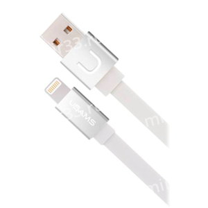 Кабель USB - Iphone 5 Usams US03 белый, красный