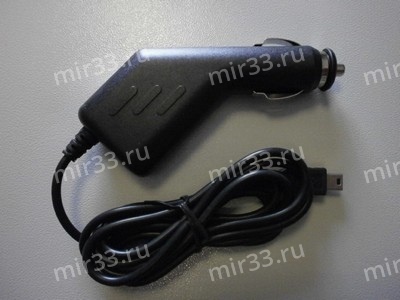 Автомобильное зарядное устройство  Mini USB 1.5m