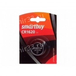 Батарейка SmartBuy CR2032-1BL, 3В, (1/12/720), (арт.SBBL-2032-1B)