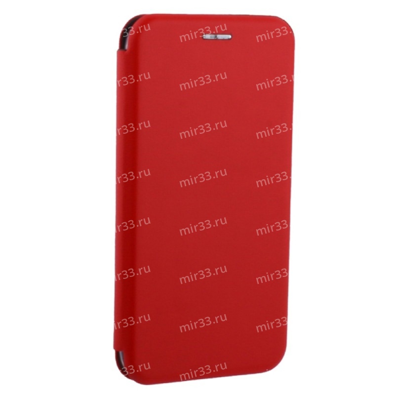Чехол-книжка для SAMSUNG Galaxy M10 (2019) цвет: красный