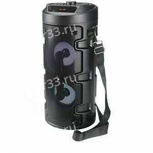 Портативная колонка BT SPEAKER ZQS-4209 Bluetooth, FM, MP3 с подсветкой, цвет: чёрный 40 см