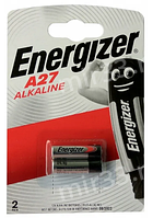 Батарейка A27 Energizer-MN27-2BL Alkaline, 12В, (2/20/200)