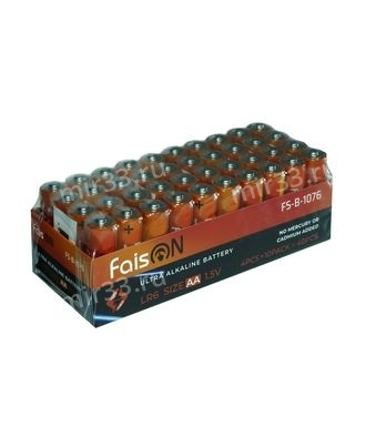 Батарейка AA FaisON LR6-40BOX Super Alkaline, 1.5B, (40/800), (арт.FS-B-1075)