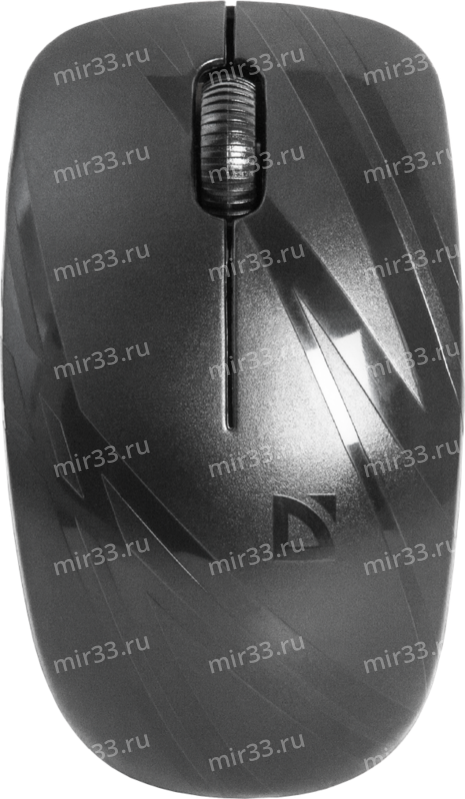 Мышь беспроводная Defender, MB-035, Datum, 1600 DPI, лазерная, USB, 3 кнопки, цвет: чёрный