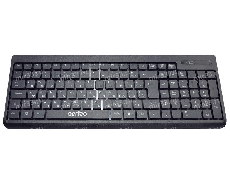 Клавиатура беспроводная Perfeo (PF-250WL) IDEA черная