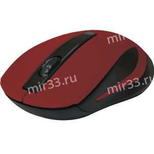 Мышь беспроводная Defender, MM-605, NetSprinter, оптическая, цвет: красный