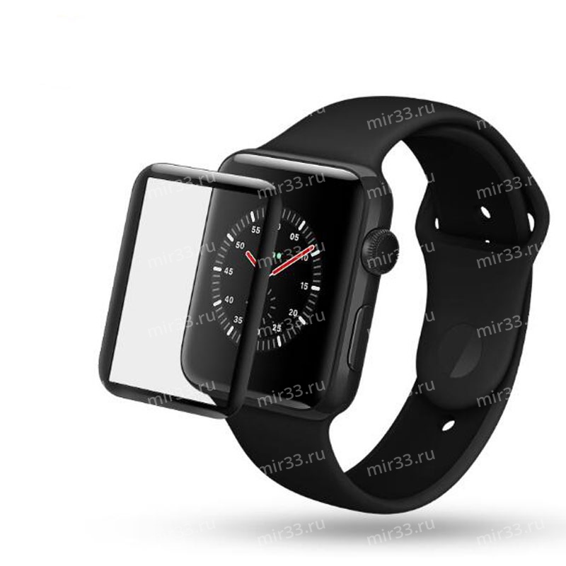 Cтекло защитное для apple watch 42 мм ультрафиолетовое