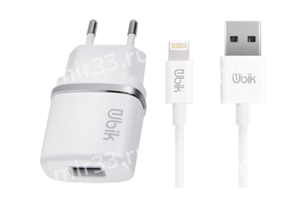 UHP11 Ubik СЗУ порт USBx1 8-pin Белый 1А