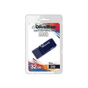 Флеш-накопитель 32Gb OltraMax 240, USB 2.0, пластик, синий