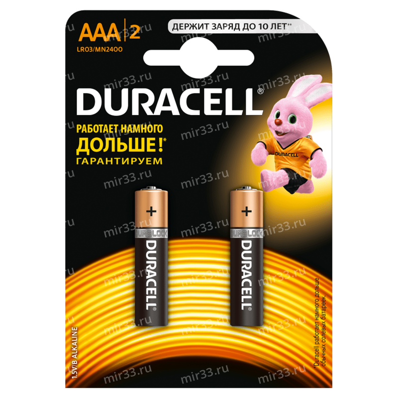 Duracell AAA LR03 BL2