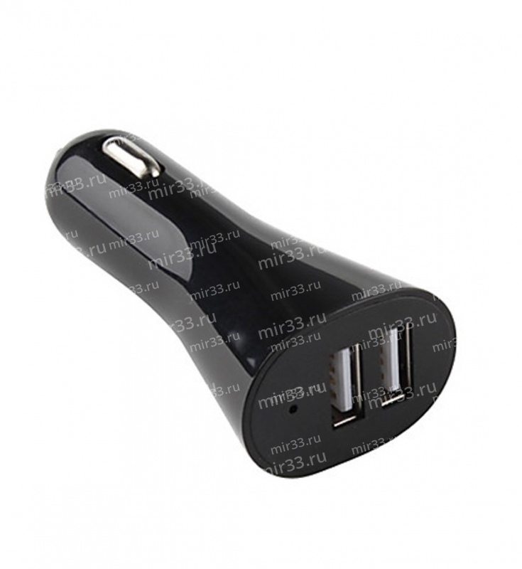 Блок питания USB (авто) AF-02 на 2 USB