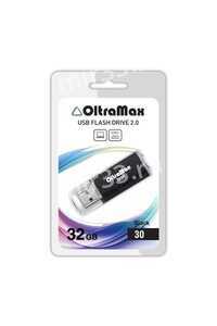 Флеш-накопитель 32Gb OltraMax Drive 30, USB 2.0, пластик, чёрный