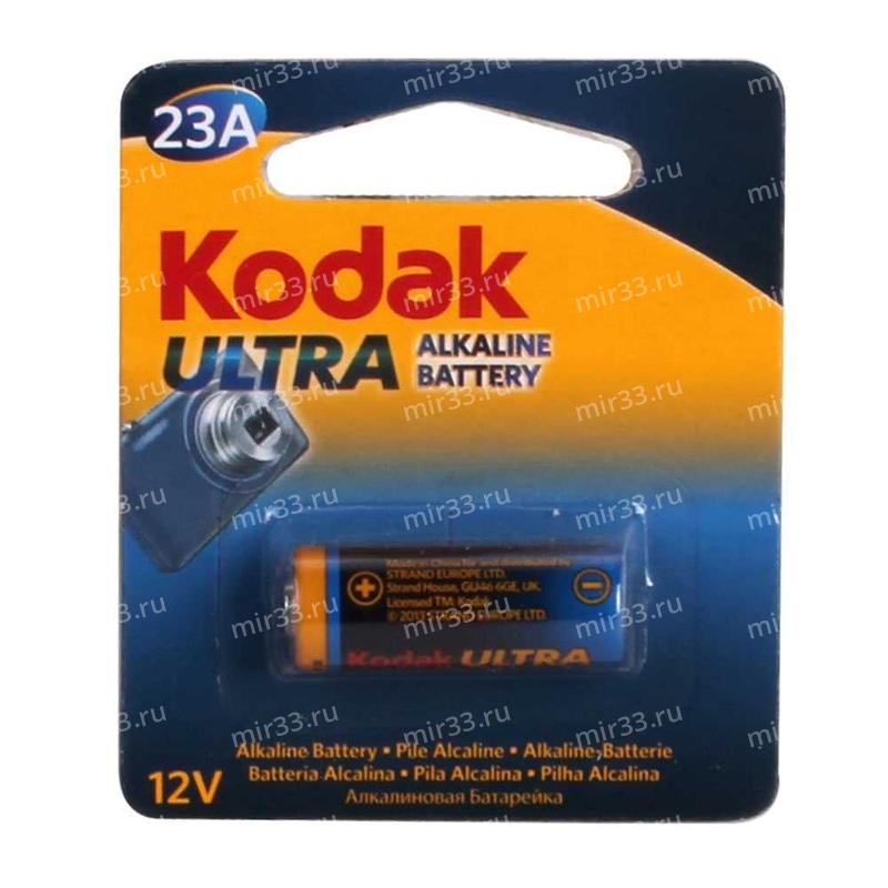 A23 Kodak MN21-1BL, 12В, (1/60/240)
