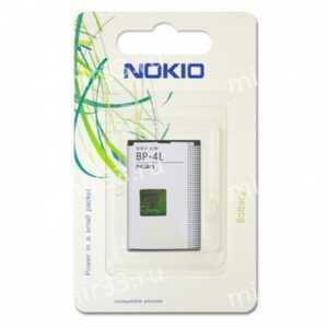 Аккумулятор IRON Selection для Nokia (BP-4L) E52/6760S/6650F/E55/E61i/E63 E71/72/73/75/N97 (ECONOM)