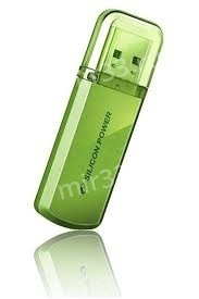 Флеш-накопитель 32Gb SmartBuy Glossy series, USB 2.0, пластик, зелёный
