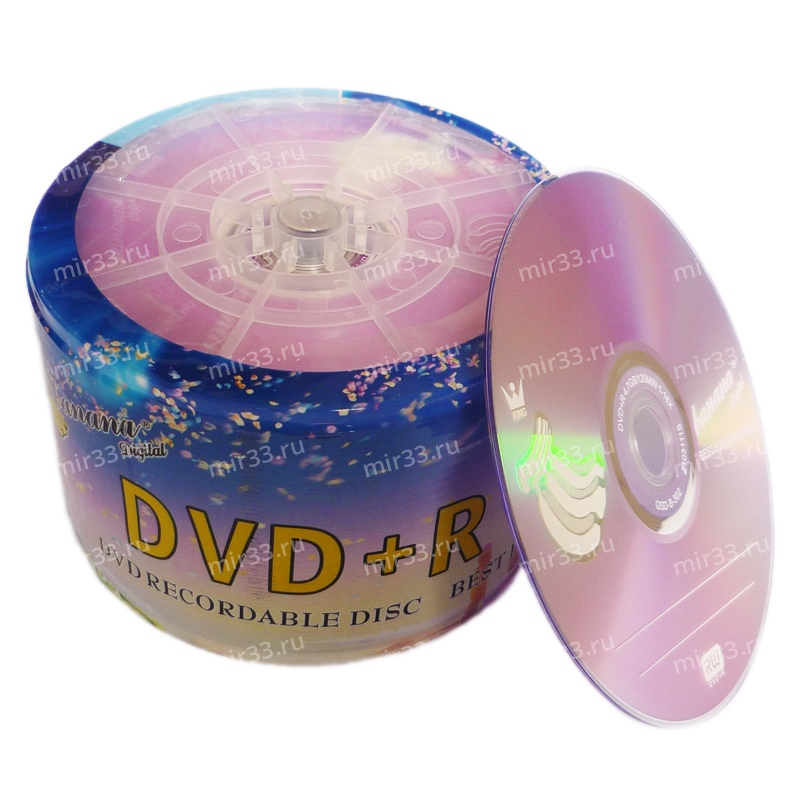 DVD+R  Banan 4,7GB 50шт в пленке