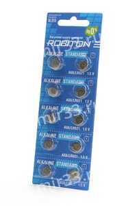 Элемент питания ROBITON STANDARD R-AG6-0-BL5 (0% Hg) AG6 LR921 370 LR69 МЦ-921 BL5