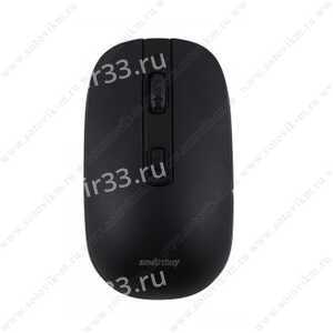 Мышь беспроводная SmartBuy, 359AG, 1600 DPI, оптическая, USB, 3 кнопки, цвет: чёрный, (арт.SBM-359AG