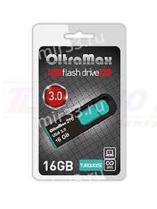 Флеш-накопитель 16Gb OltraMax 270, USB 3.0, пластик, зелёный