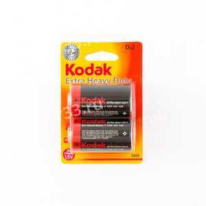 Батарейка D Kodak R20-2BL Heavy Duty, 1.5В, (2/24/120)