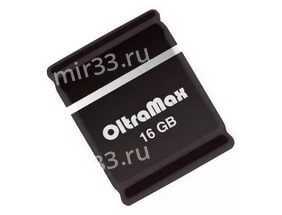 Флеш-накопитель 16Gb OltraMax 70, USB 2.0, пластик, чёрный