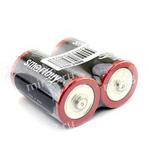 Батарейка D SmartBuy R20-2P, 1.5В, (2/24/288)
