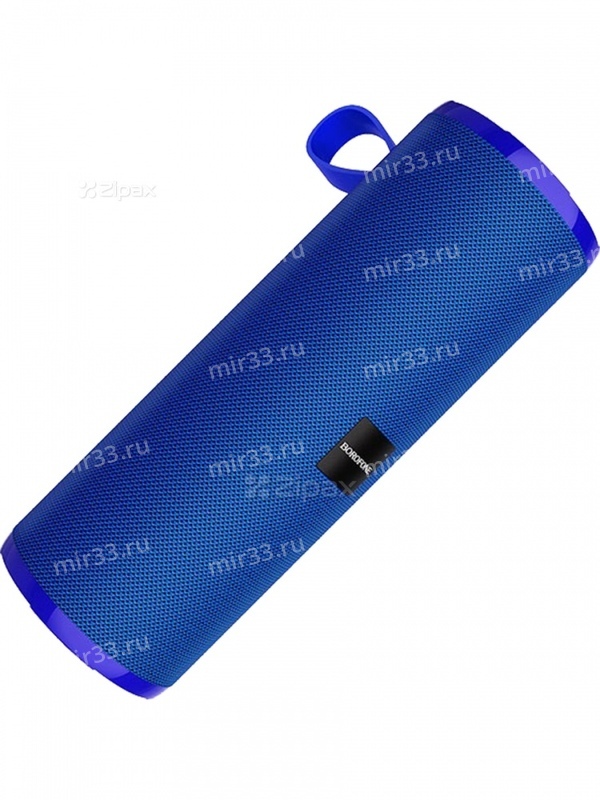 Колонка портативная Borofone, BR1, Beyond, Bluetooth, цвет: синий