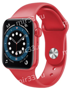 Умные смарт часы Smart Watch M16 mini 38mm цвет: красный