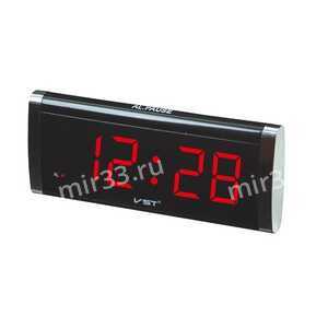 Электронные часы VST-730 красные цифры