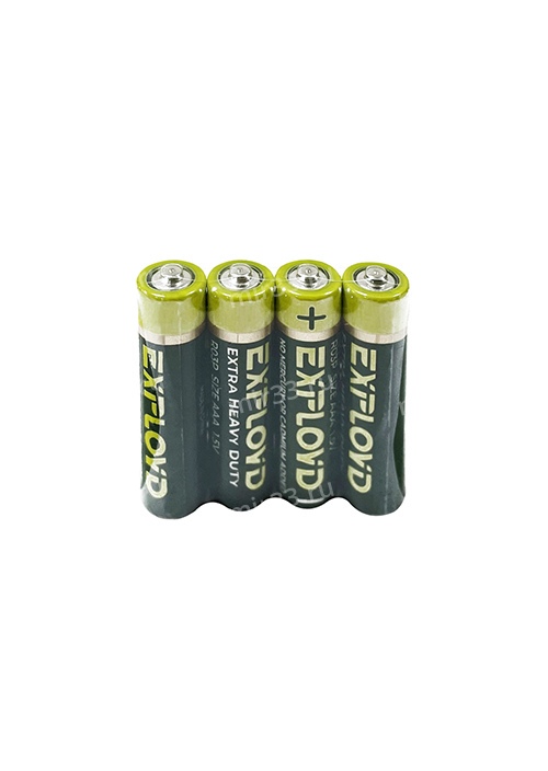 Батарейка AAA Exployd R03P-4P First, 1.5B, (4/60/600), (арт.EX-B-1094)