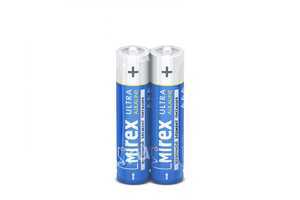 Батарейка AAA Mirex LR03-2P Ultra Alkaline, 1.5B, (2/40/1000), (арт.23702-LR03-S2)