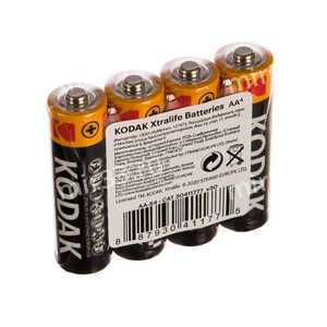 Батарейка AA Kodak LR06-4P XTralife, 1.5B, (4/60/600), (арт.Б0018700)