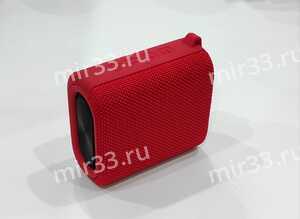 Колонка портативная Lider Mobie L31, Bluetooth, USB, AUX, microSD цвет: красный