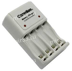Зарядное устройство для аккумуляторов 4AA/AAA Camelion BC-1010B, 200mAh, на 2 аккумулятора, индикато