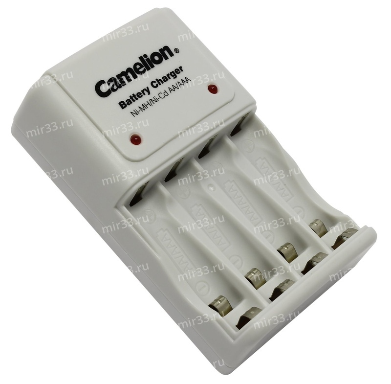 Зарядное устройство для аккумуляторов 4AA/AAA Camelion BC-1010B, 200mAh, на 2 аккумулятора, индикато