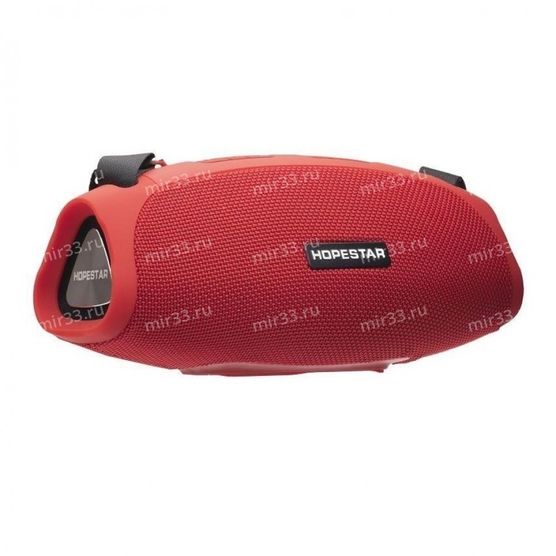 Колонка портативная Hopestar, H43, Bluetooth, цвет: красный