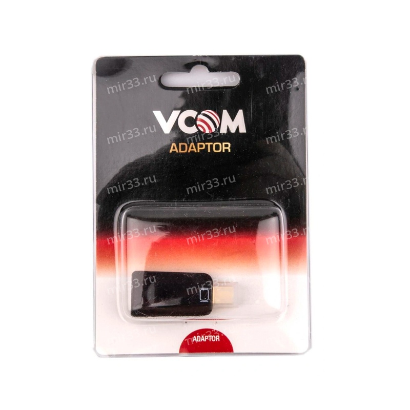Переходник mini DisplayPort(m) - HDMI(f) VCOM CA334, 4k x 2k, цвет: чёрный