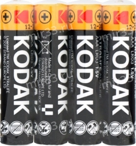 Батарейка AAA Kodak LR03-4P XTralife, 1.5B, (4/60/600), (арт.Б0018703)