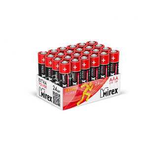 Батарейка AAA Mirex R03-24Box Extra Power, 1.5B, (24/960)