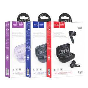Наушники внутриканальные HOCO ES59, Gratified, Bluetooth, TWS, цвет: фиолетовый