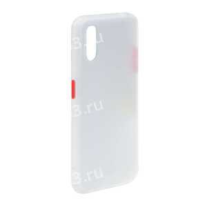 Накладка задняя без бренда для SAMSUNG Galaxy A51, SHELL, цвет: белый