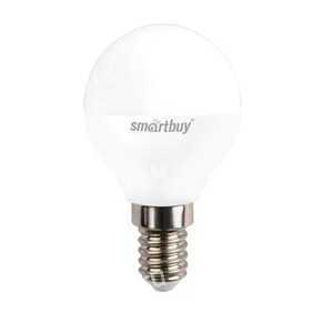 Лампа светодиодная SmartBuy P45, E14, шар, 9.5Вт/220-240V/3000К