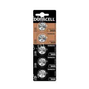 Батарейка Duracell CR2025-5BL, отрывные, (5/20/200/28000), (арт.5000394132146)